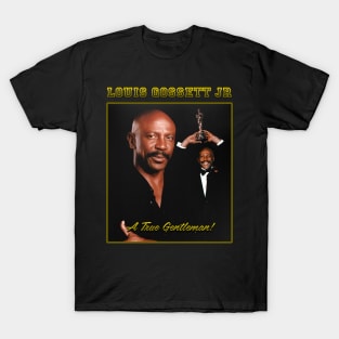 Louis Gossett Jr - A True Gentleman - Vintage T-Shirt